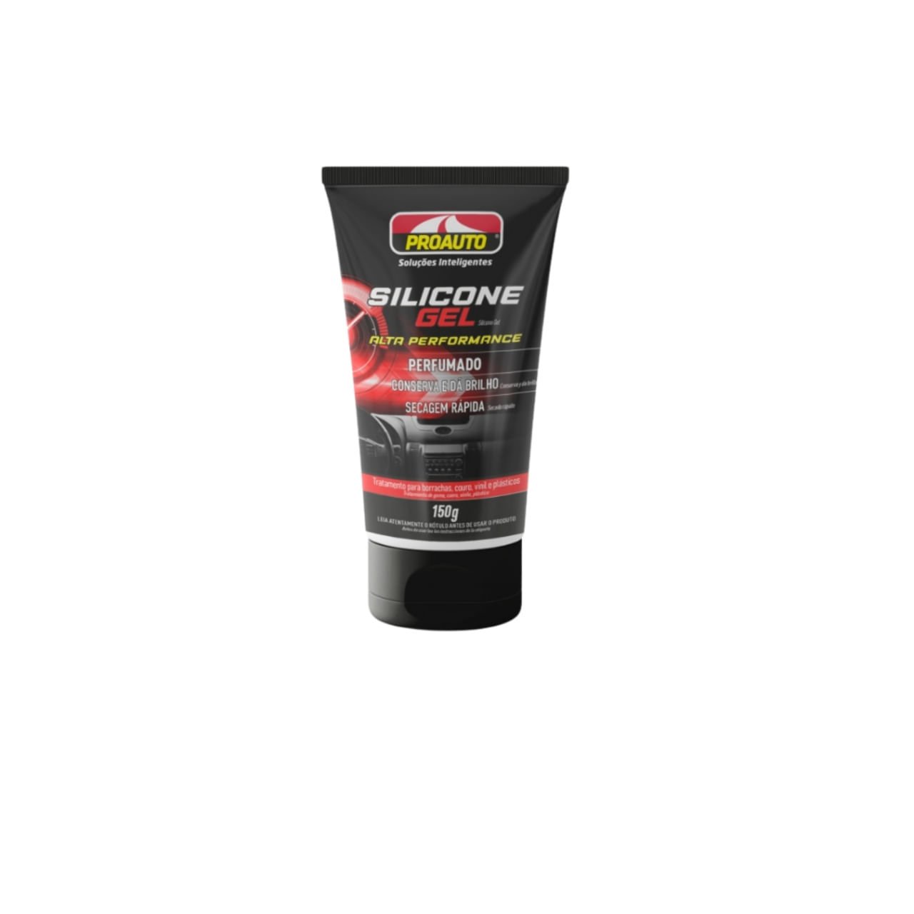 SILICONE GEL 150G - MULTIMARCAS PARA BORRACHAS, COURO, VINIL E PLÁSTICO
