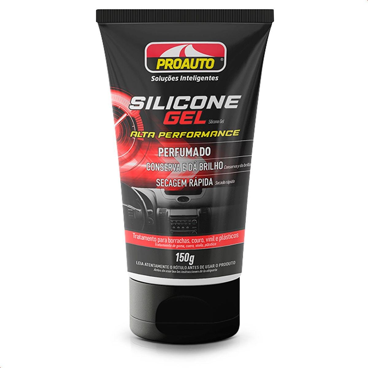 SILICONE GEL 150G - MULTIMARCAS PARA BORRACHAS, COURO, VINIL E PLÁSTICO