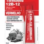 SILICONE PRETO ALTA TEMPERATURA THREE BOND 85g - MULTIMARCAS