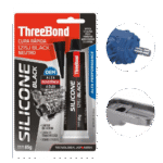 SILICONE PRETO ALTA TEMPERATURA THREE BOND 85g - MULTIMARCAS