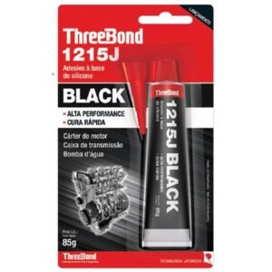 SILICONE PRETO ALTA TEMPERATURA THREE BOND 85g - MULTIMARCAS