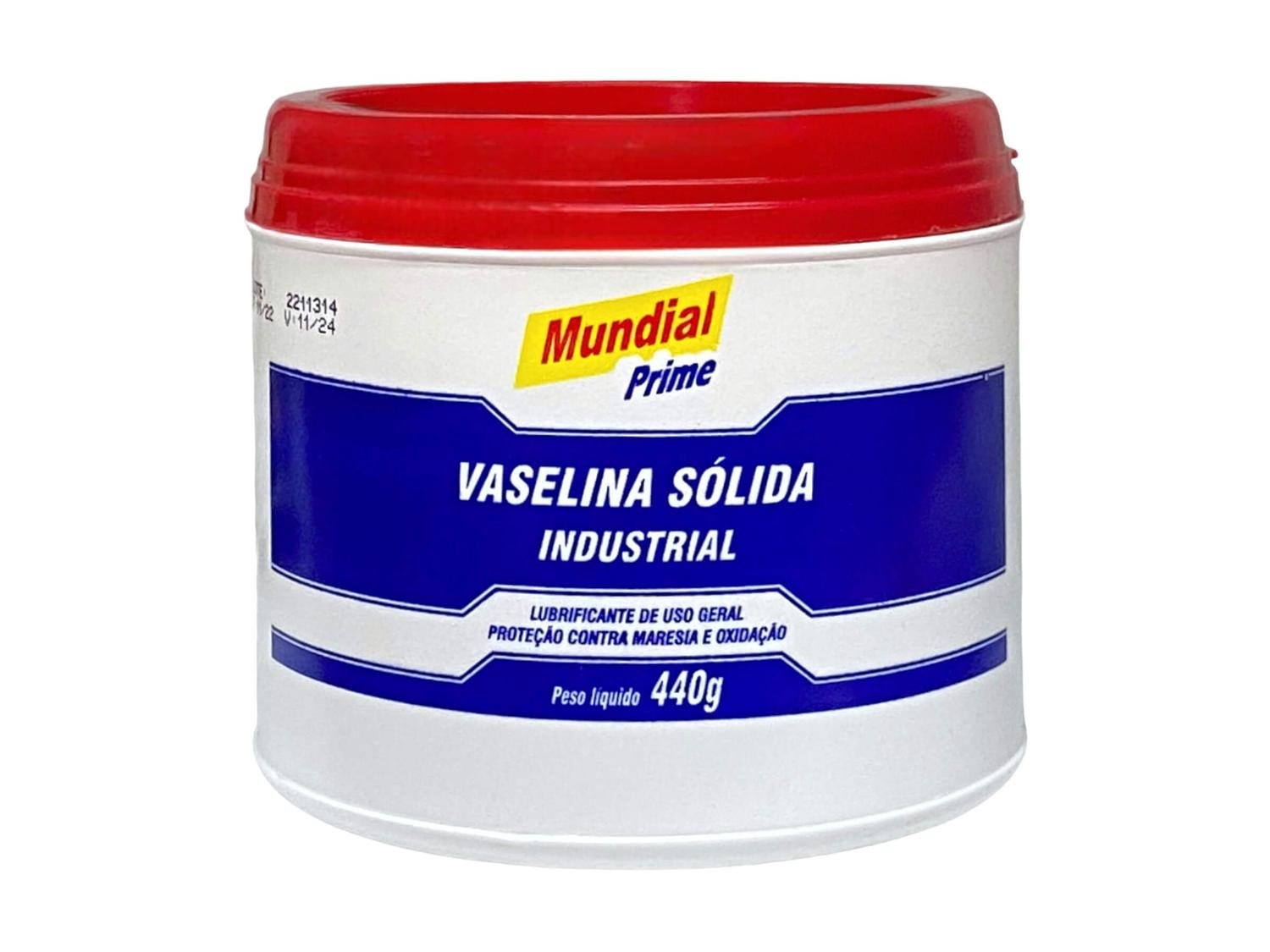VASELINA SÓLIDA INDUSTRIAL 440G - LUBRIFICANTE DE USO GERAL